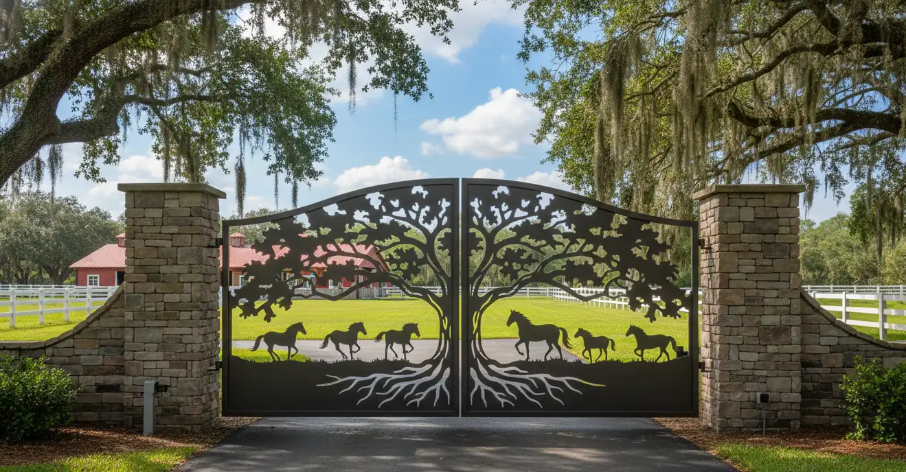 Ocala Ranch Gate